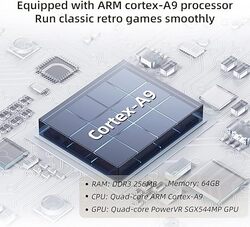 Aivuidbs RG35XX ريترو وحدة تحكم بجهاز لعب محمول 35 بوصة IPS 640480 شاشة نظام لينكس مع بطاقة 64 جيجا محملة مسبقًا 5000